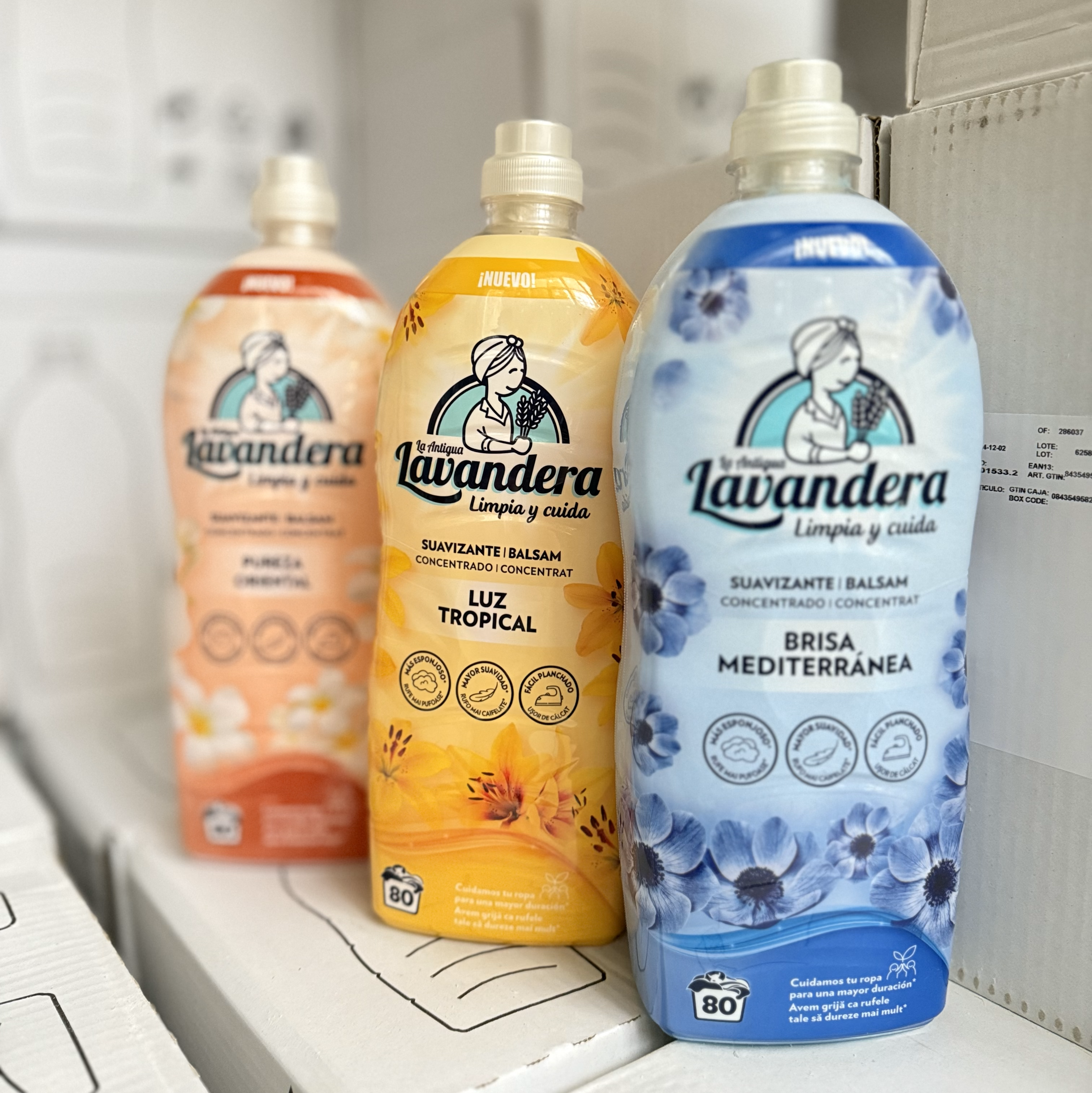 Кондиціонер для білизни Lavandera Brisa Mediterranea Середземноморський Бриз, 1.76 л (80 прань)3