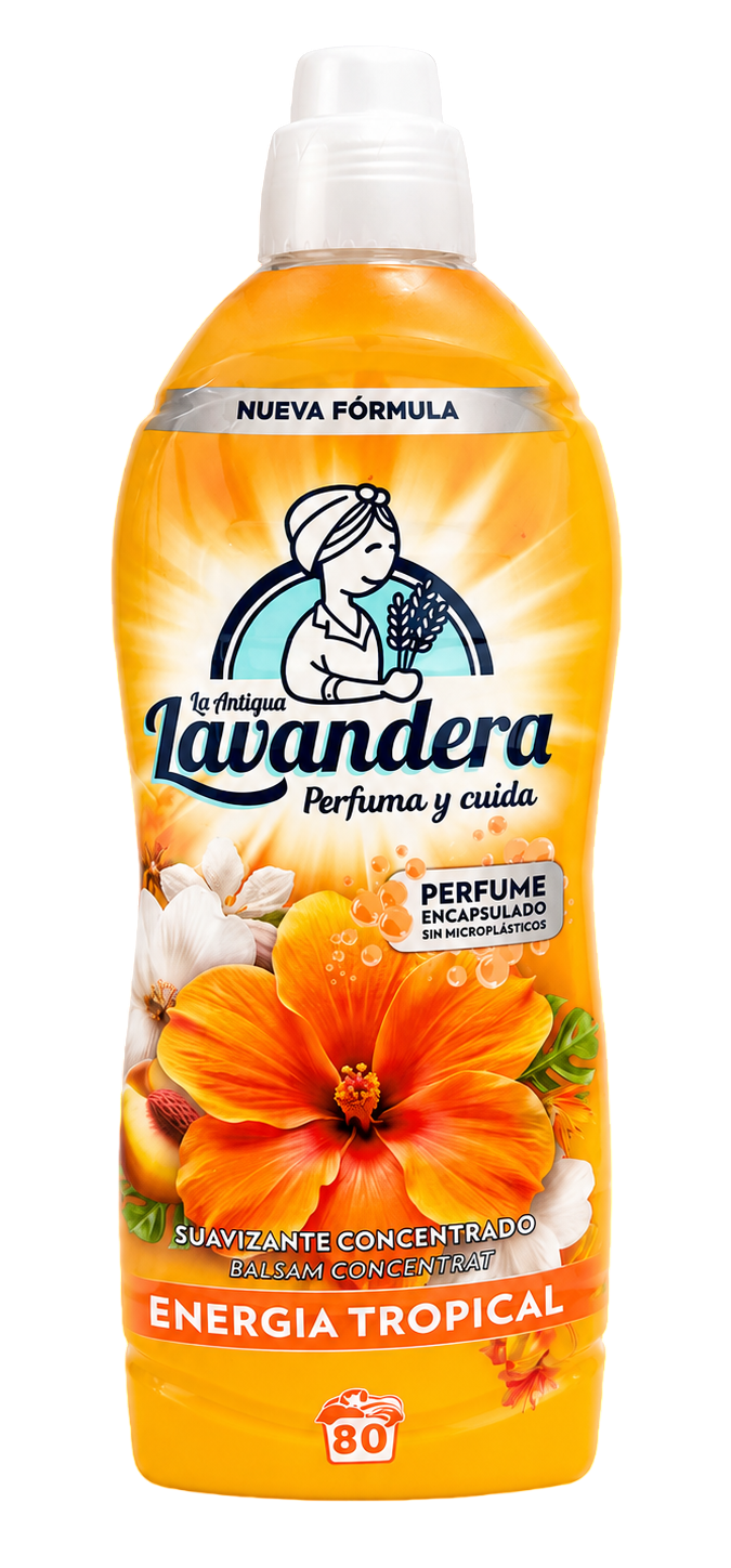 Кондиціонер для білизни Lavandera Luz Tropical Тропічне світло, 1.76 л (80 прань)1