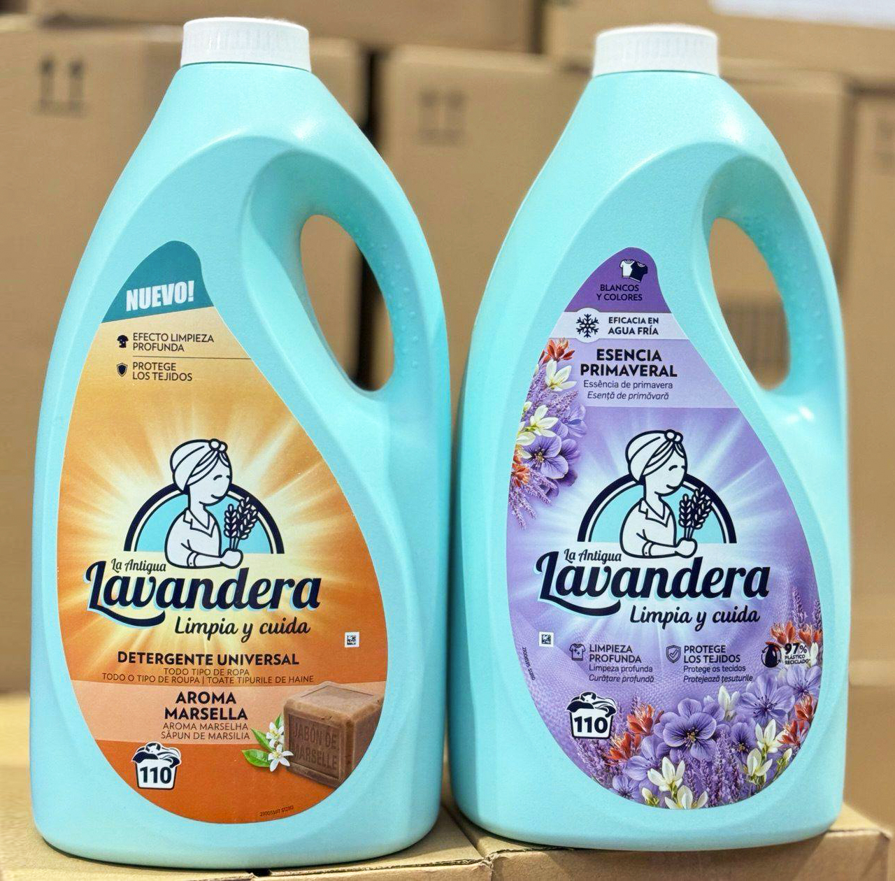 Гель для прання Lavandera Aroma Marsella з ароматом марсельського мила, 4.95 л (110 прань)3