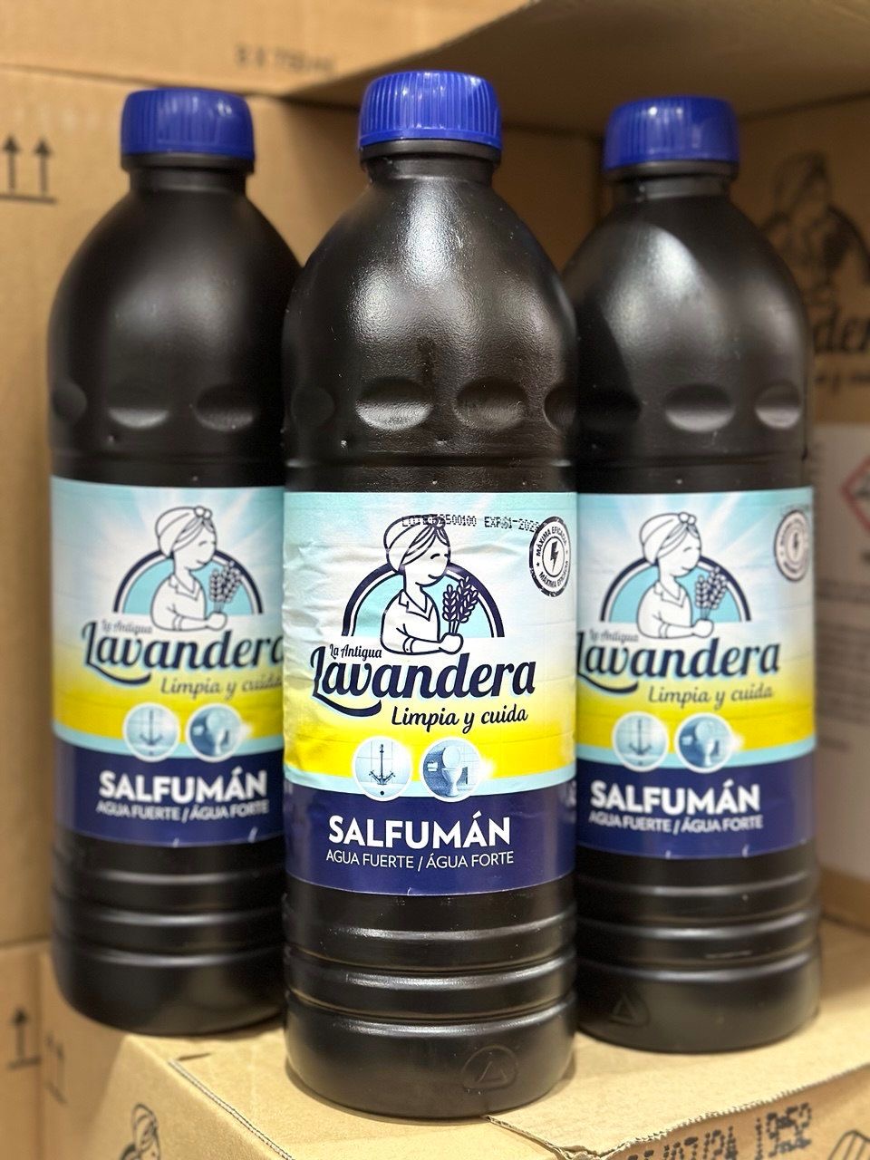 Очисник для сантехніки Lavandera Salfuman від іржі та нальоту, 1л2