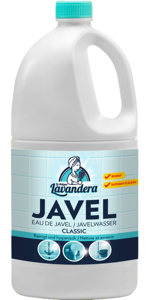 Універсальний дезінфектор Lavandera Javel Classic для миття різних поверхонь, 2 л