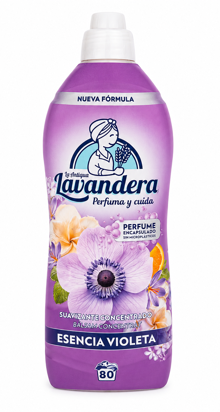 Кондиціонер для білизни Lavandera Esencia Violeto Фіалкова есенція, 1.76 л (80 прань)1