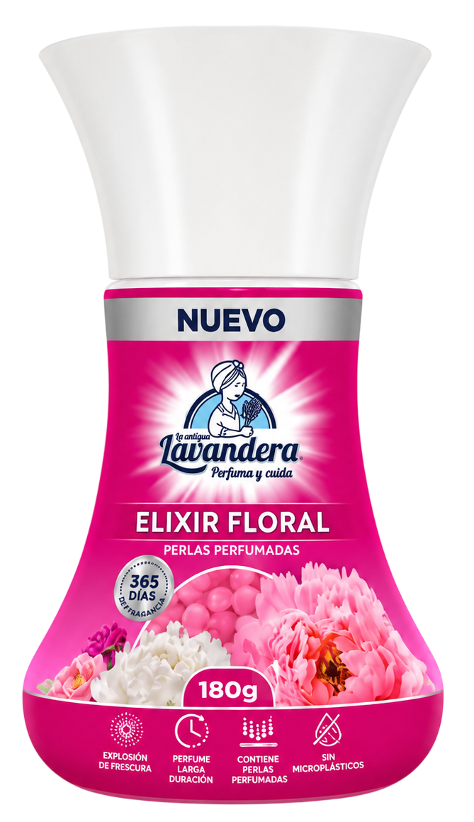 Кондиціонер для білизни в гранулах Lavandera Elixir Floral Квітковий еліксир, 180 г