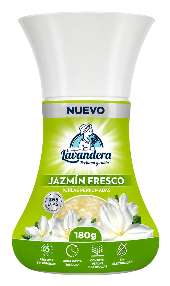 Кондиціонер для білизни в гранулах Lavandera Jasmin Fresco Жасминова свіжість, 180 г
